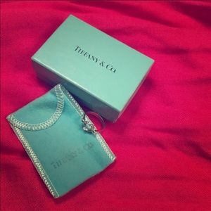 Tiffany & Co Open Silver Heart Ring - gorgeous!